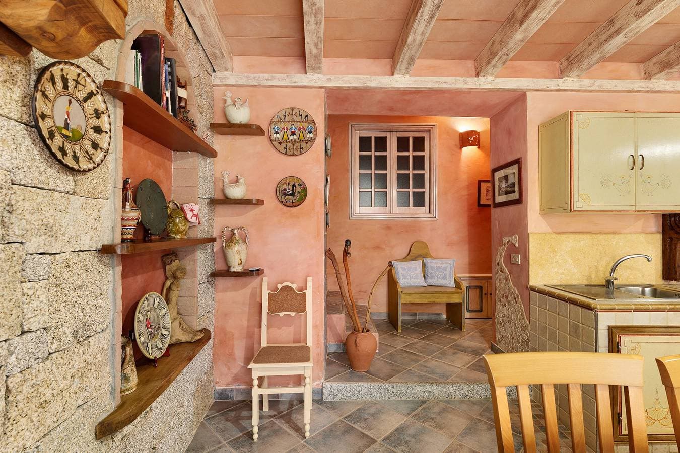 Foto 13 von 33: Zimmer 'Camera A Dorgali im B&B Sa Madalena' mit privatem Garten, WLAN und Klimaanlage