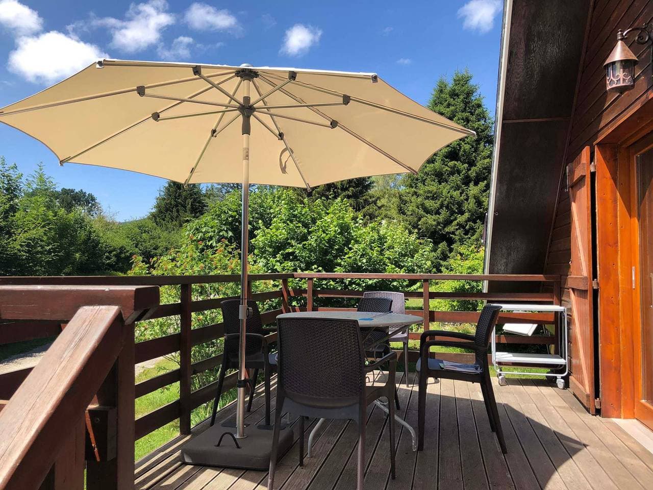 Foto 10 von 11: 3-Sterne-Chalet in Autrans, 4 Pers, sonnige Terrasse