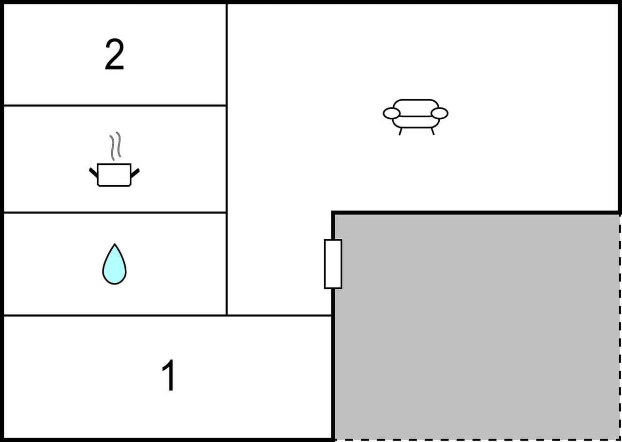 Foto 10 von 10: Ferienhaus für 4 Personen mit Garten
