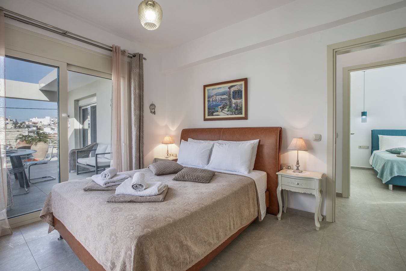 Foto 7 von 39: Villa Urania Kamilari mit Pool, WLAN, Klimaanlage und Terrasse