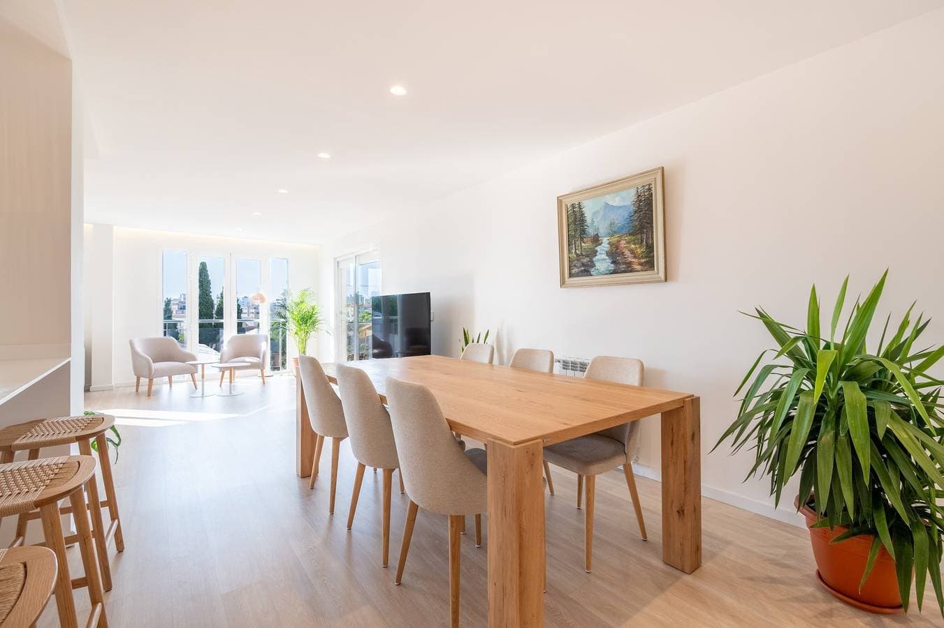 Foto 8 von 29: Apartment 'Las Palmeras 3' mit Gemeinschaftspool, WLAN und Klimaanlage