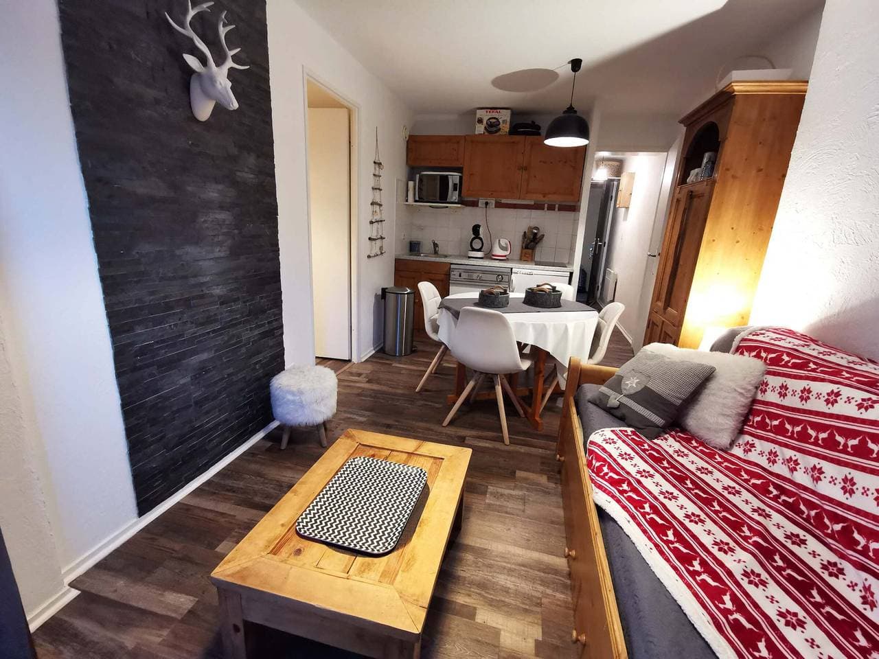 Foto 8 von 19: Charmante Wohnung an der Piste, Les 7 Laux