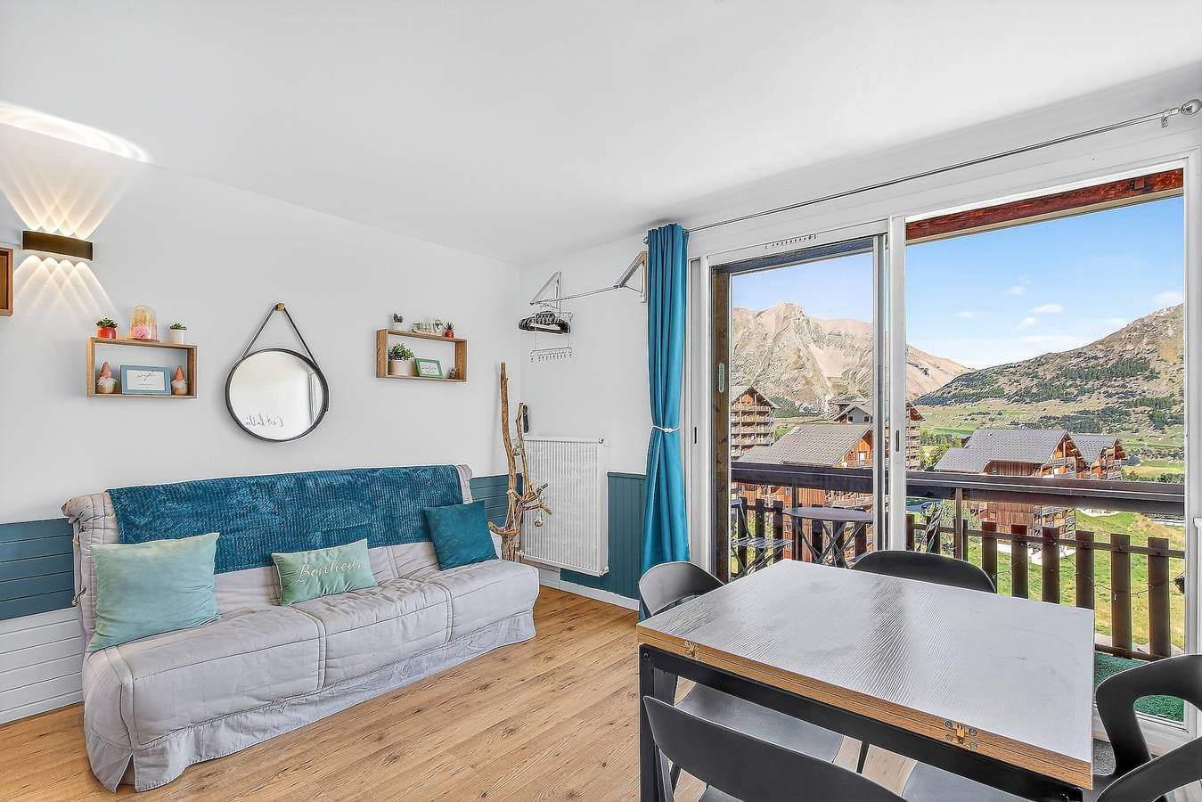 Foto 2 von 30: Studio „Le 27“ mit Bergblick, Balkon & WLAN – 4 Schlafplätze, 2 weitere gegen Aufpreis