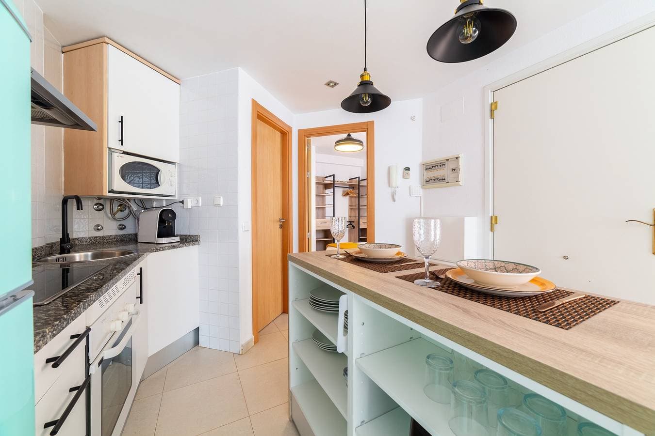 Foto 9 von 28: Apartment 'Laguna Beach Vera' mit Gemeinschaftspool und privatem Whirlpool