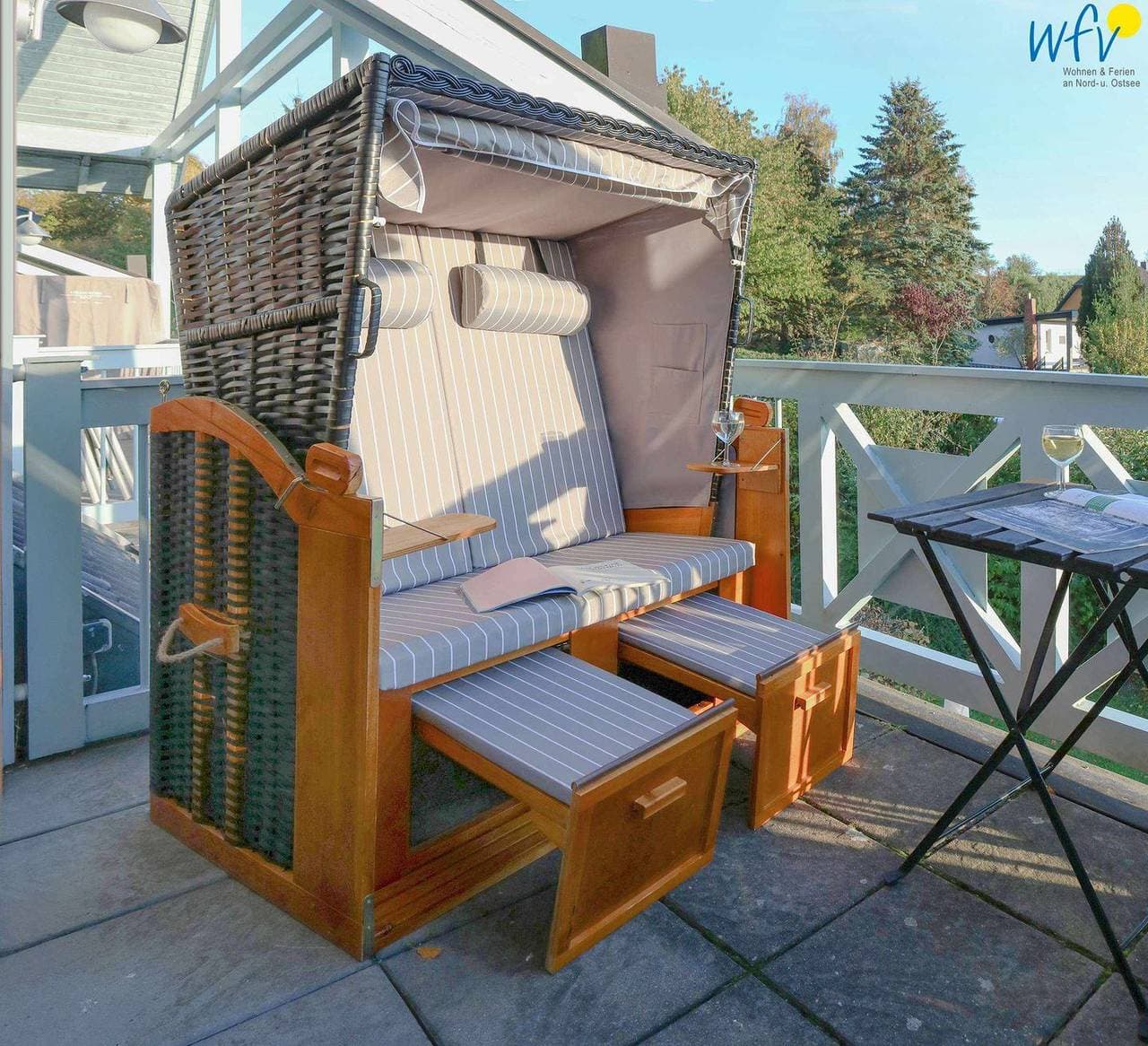 Foto 2 von 41: Gemütliche Ferienwohnung im Ferienpark Seedorf mit Balkon und WLAN