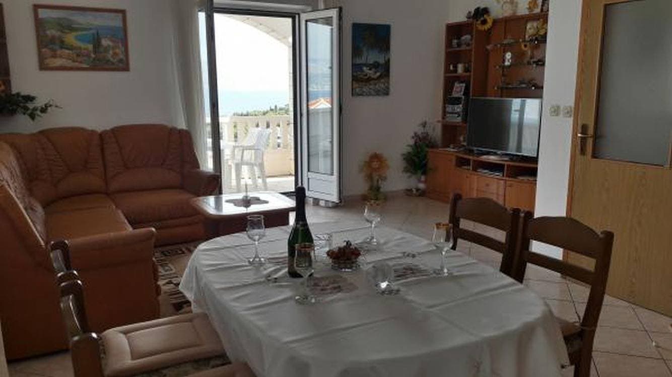 Foto 4 von 47: Ferienwohnung in Postira mit Meerblick, Terrasse, Klimaanlage, W-Lan (5124-1)