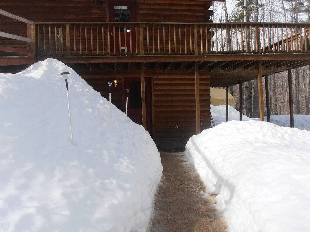 Foto 12 von 16: Haustiere erlaubt, ruhige Nachbarschaft, gemütliche Hütte auf der unteren Ebene
