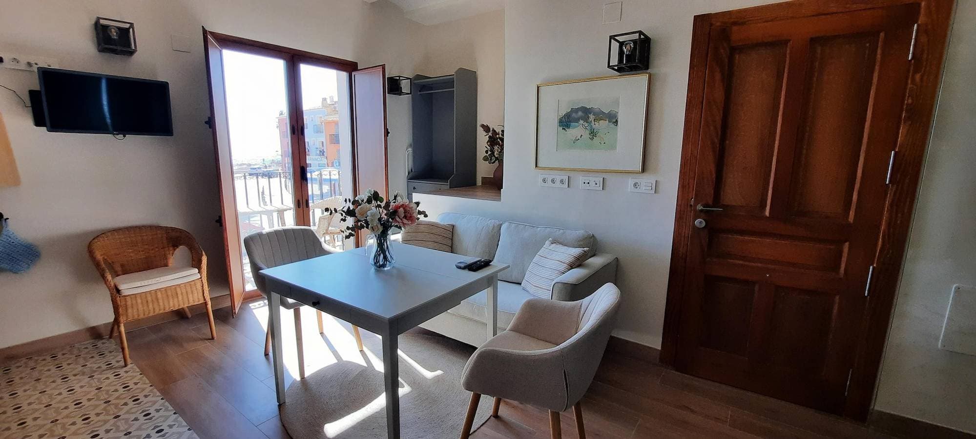 Foto 3 von 19: Ferienwohnung für 2 Personen mit Balkon