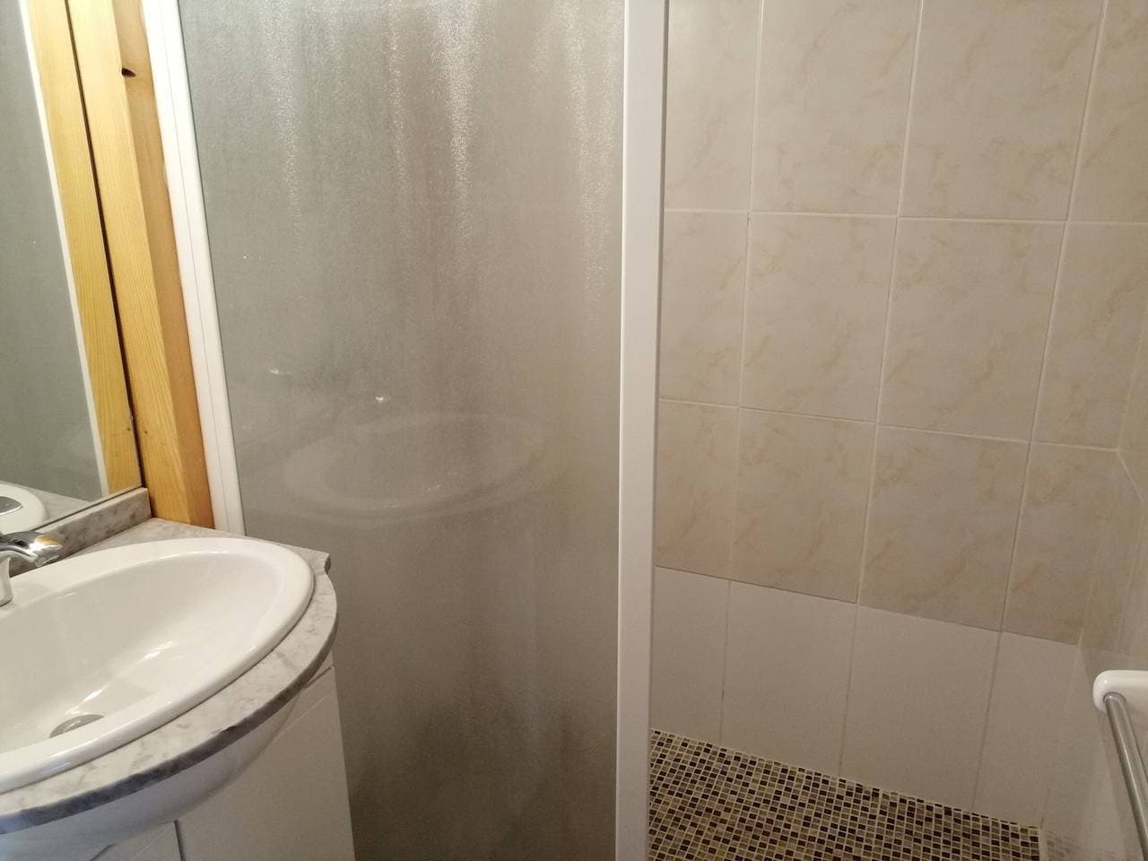 Foto 7 von 12: Studio für 4 Pers. in Pra-Loup, nahe Pisten, Talblick