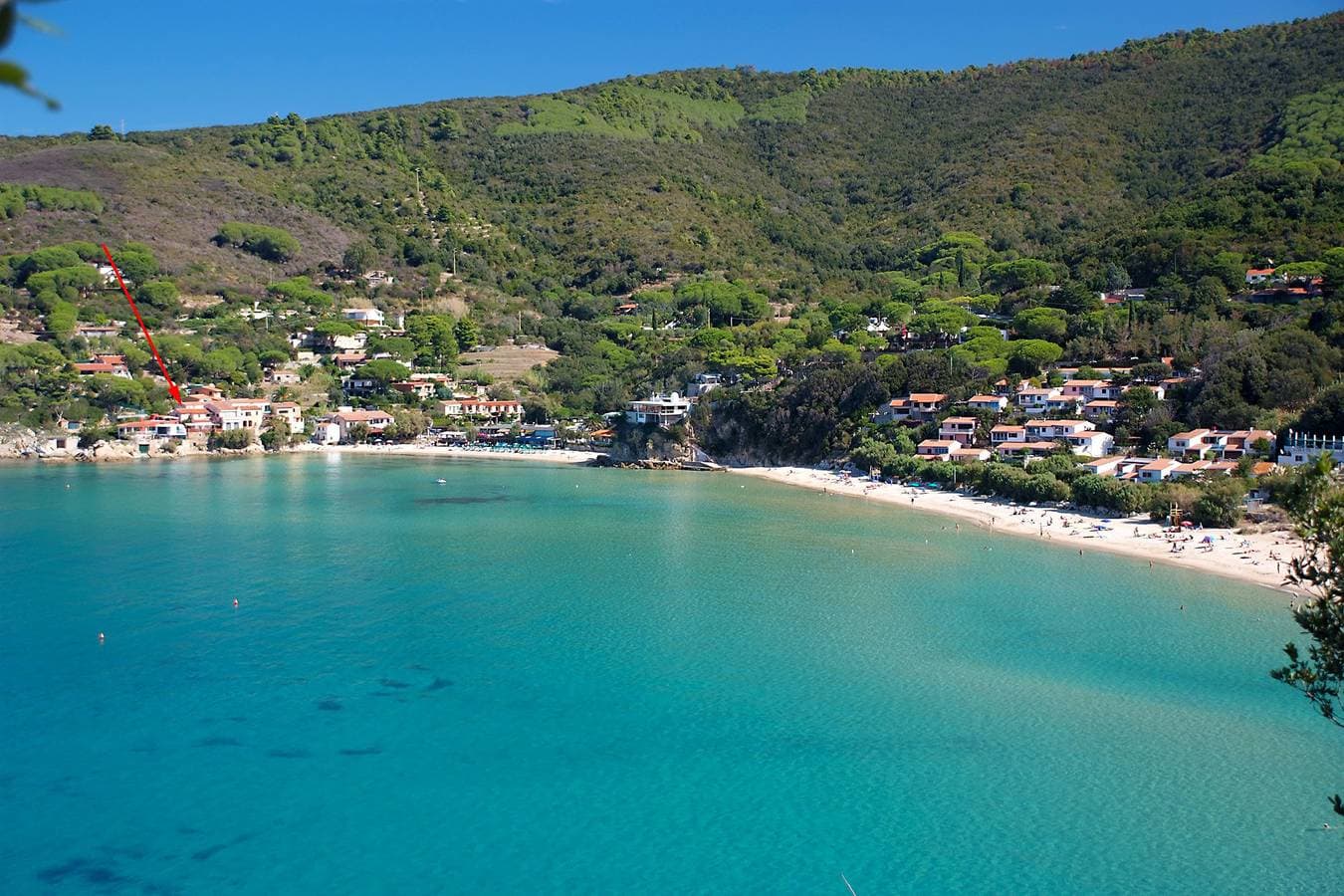 Foto 9 von 18: Ferienwohnung Patio Insel Elba mit Meerblick
