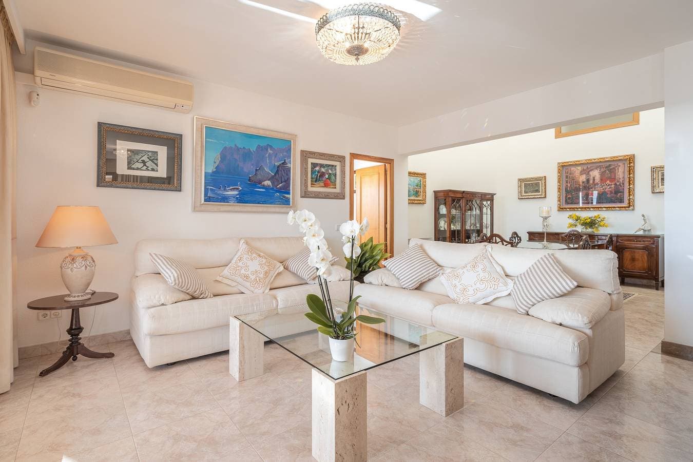 Foto 6 von 27: Villa "Vista Mar y Tierra" mit Meerblick, Pool, Garten, Klimaanlage und WLAN