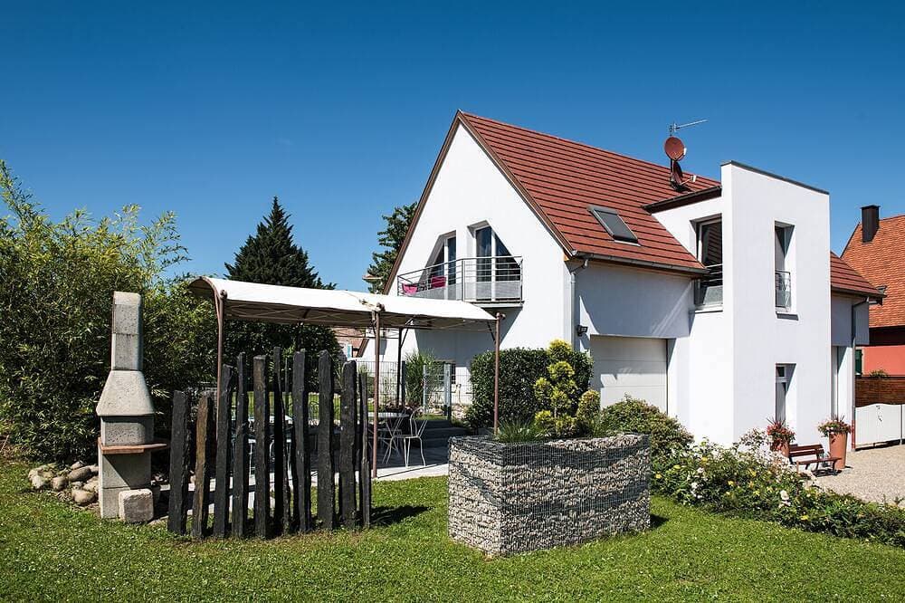 Foto 12 von 25: Ferienhaus mit beheiztem Pool an der Weinstraße und in der Nähe von Eguisheim