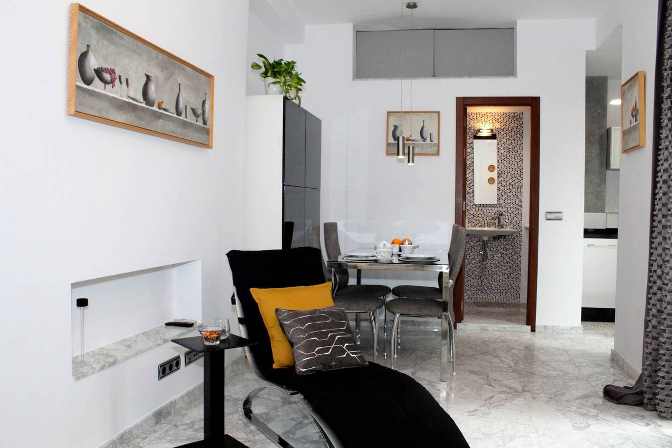Foto 5 von 14: Helles Apartment in Macarena mit WLAN und Klimaanlage
