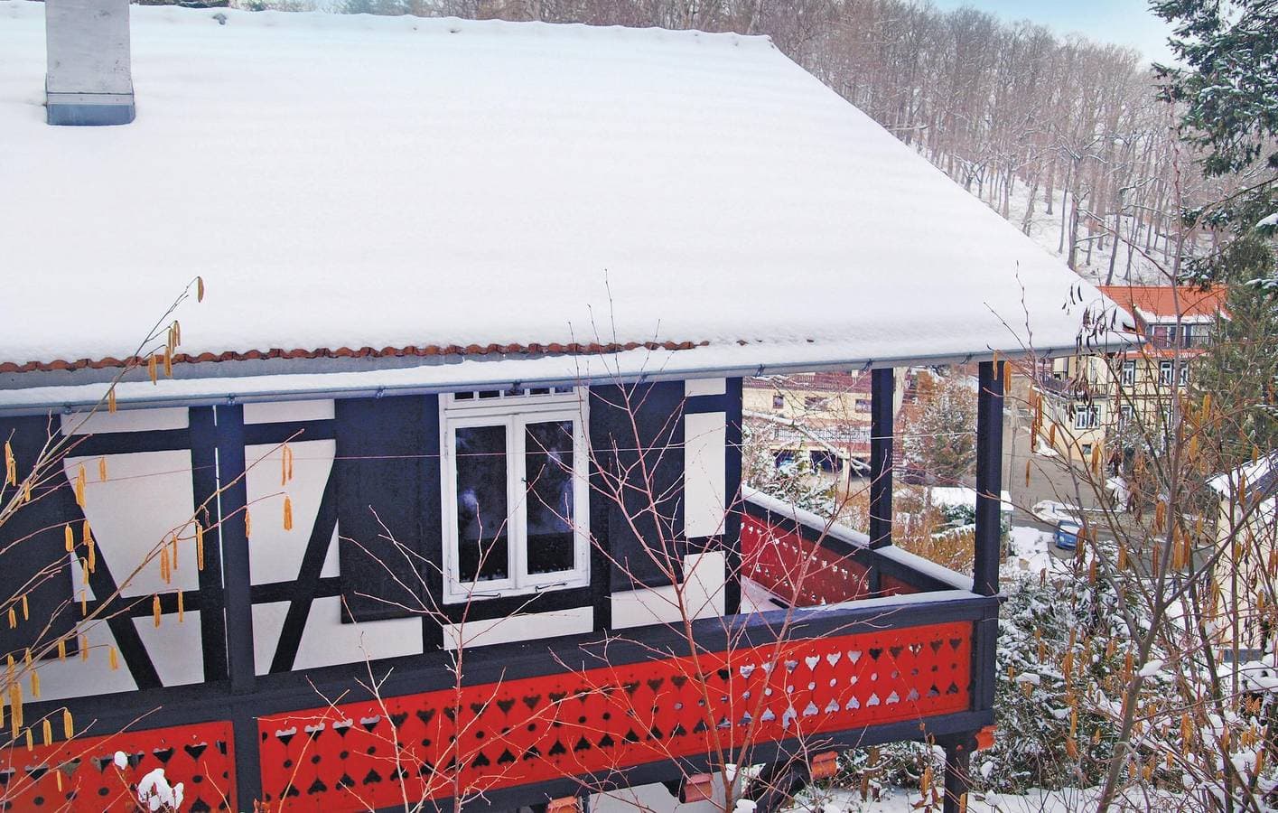 Foto 4 von 28: Gemütliche Ferienwohnung mit Terrasse, Parkplatz und Satelliten-TV - 2km nach Cattenstedt