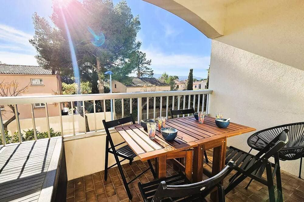 Foto 9 von 10: Residence Le Héron - Studio with terrace near the beaches, Wi-Fi, Air conditioning