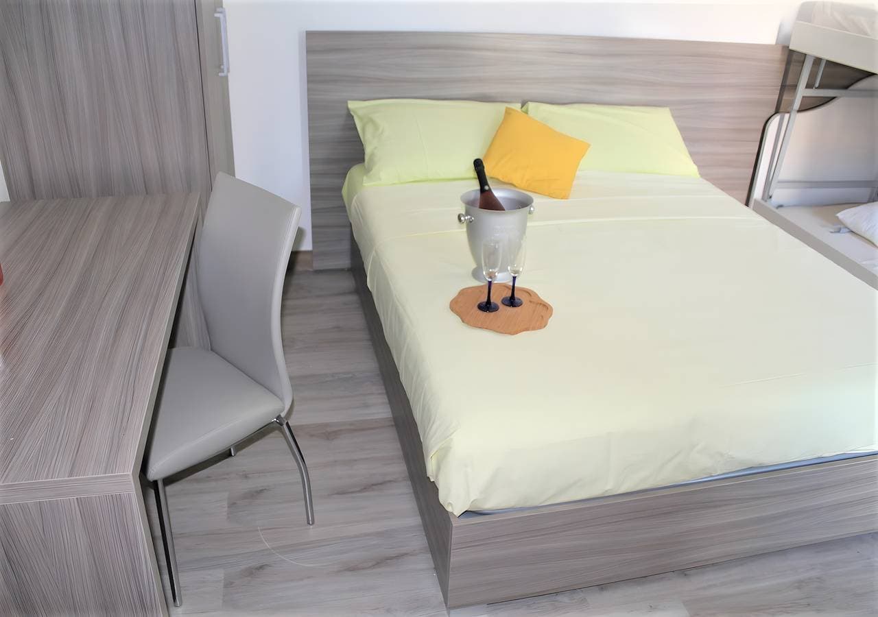 Foto 3 von 11: Apartment 'Piccolo' mit Gemeinschaftsgarten und Klimaanlage