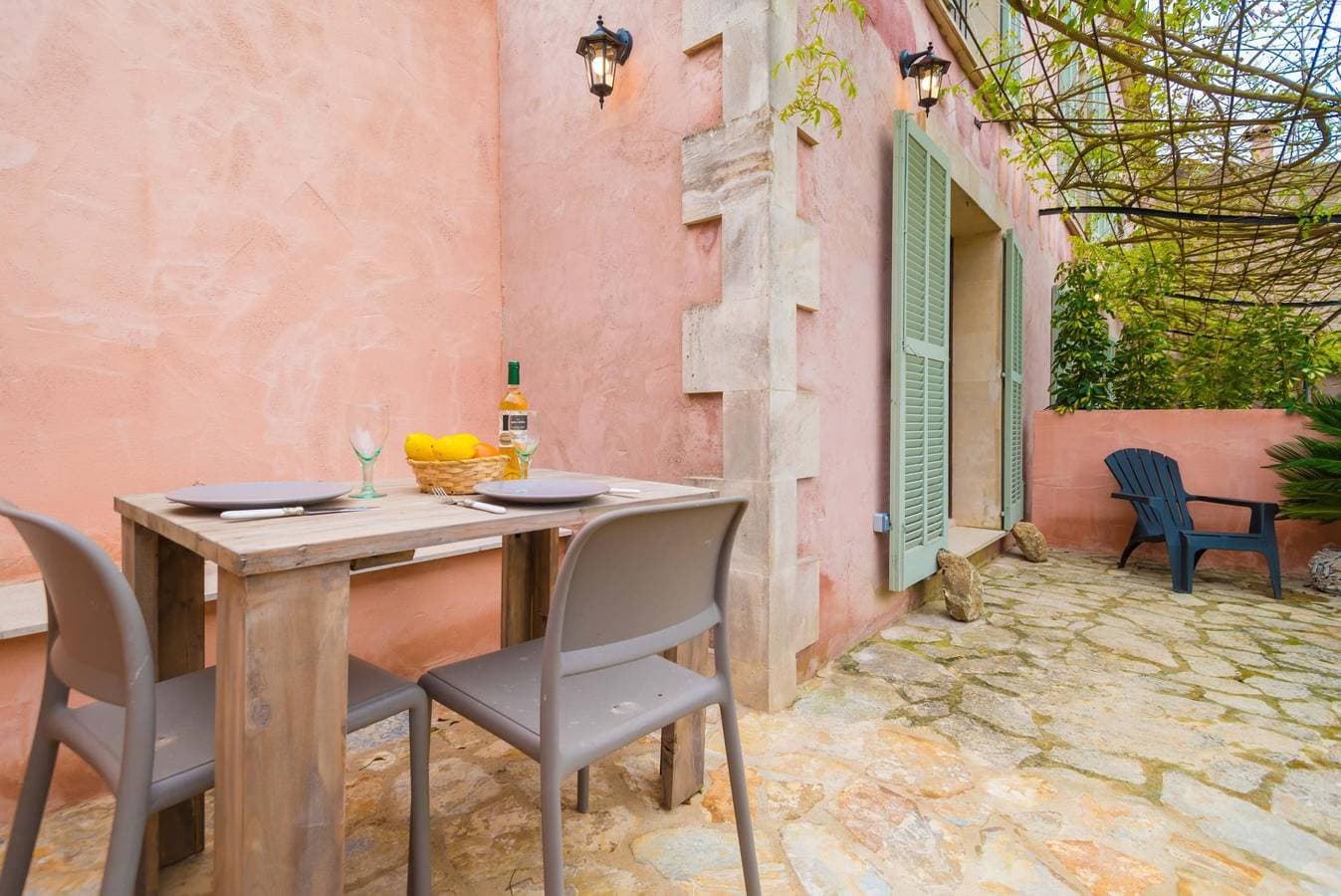 Foto 5 von 19: Can Pina - Eco Redonda 1- Apartment mit Gemeinschaftspool in Costitx. WiFi gratis