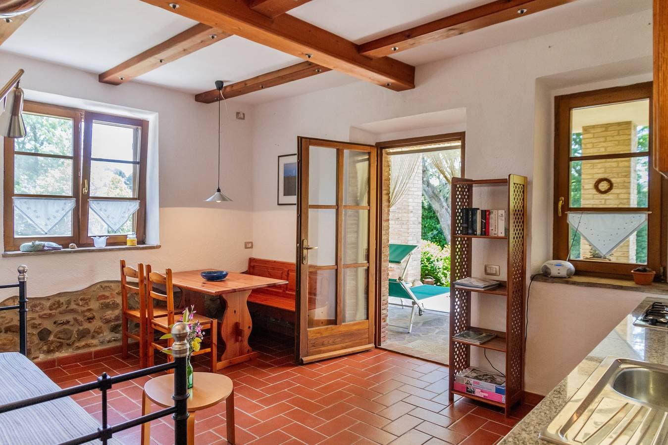 Foto 5 von 26: Ferienwohnung "Casa Le Basse - Giuncarico" mit privater Terrasse und WLAN