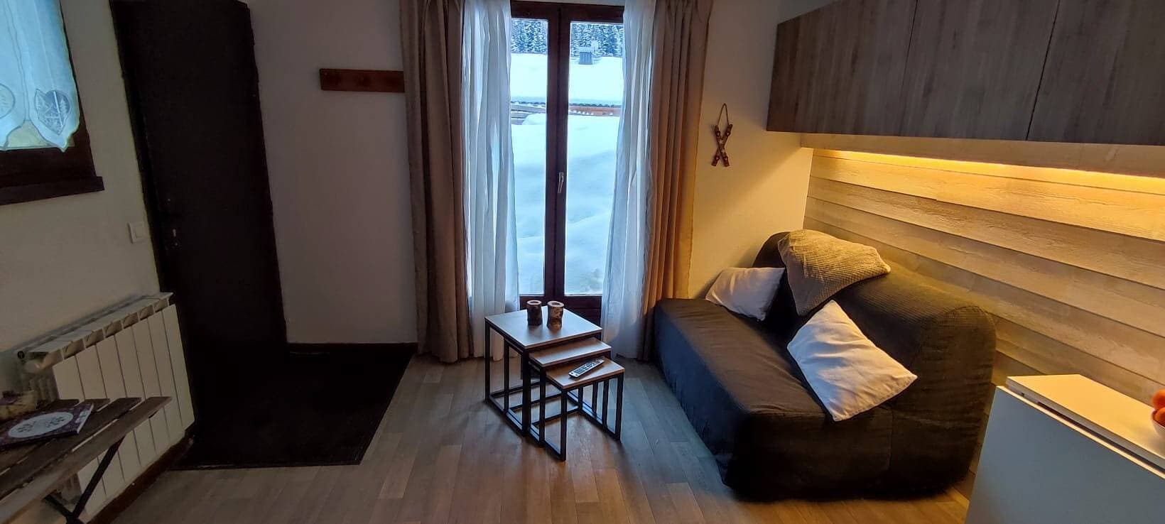 Foto 8 von 32: Apartment 'Parenthèse Alpine' mit Bergblick und privater Terrasse