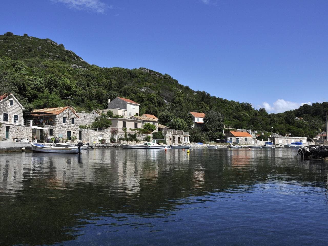 Foto 11 von 20: Apartment Danijela Mljet - Studio Apartment with Balcony and Sea View