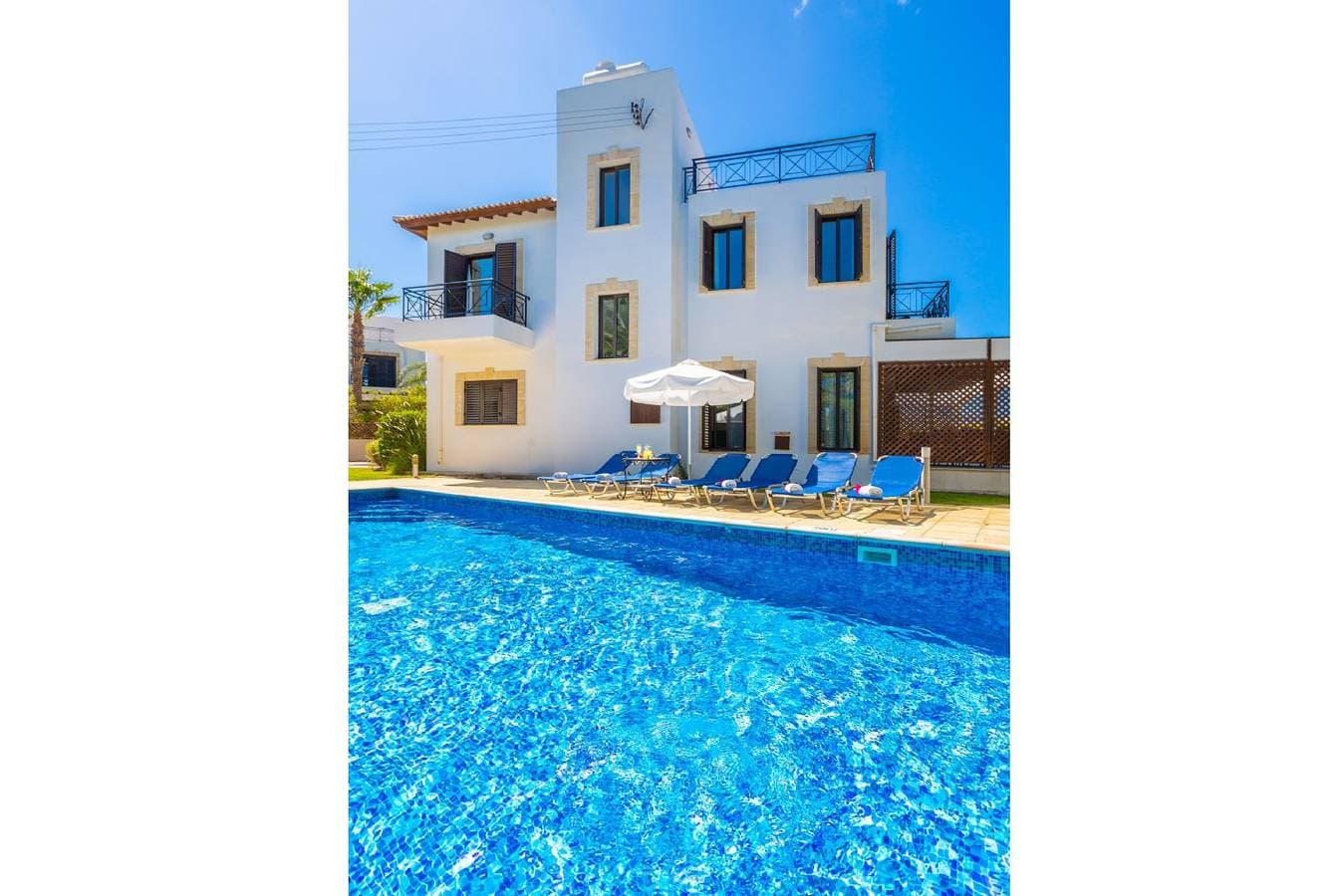 Foto 6 von 55: Villa für 8 Personen mit Terrasse