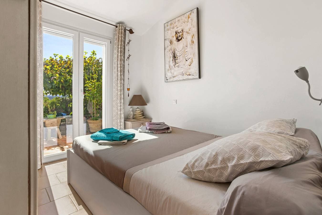 Foto 12 von 30: Appartement 'Les Tarentes' mit Bergblick, Gemeinschaftspool und WLAN