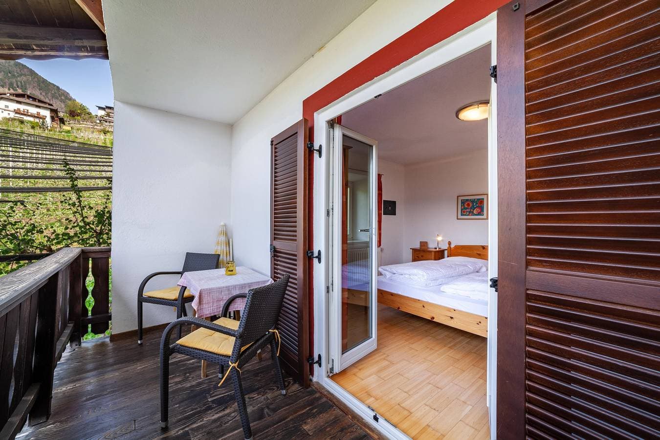 Foto 11 von 38: Ferienwohnung "Gasserhof Edelrot" mit Bergblick, Gemeinschaftspool und WLAN