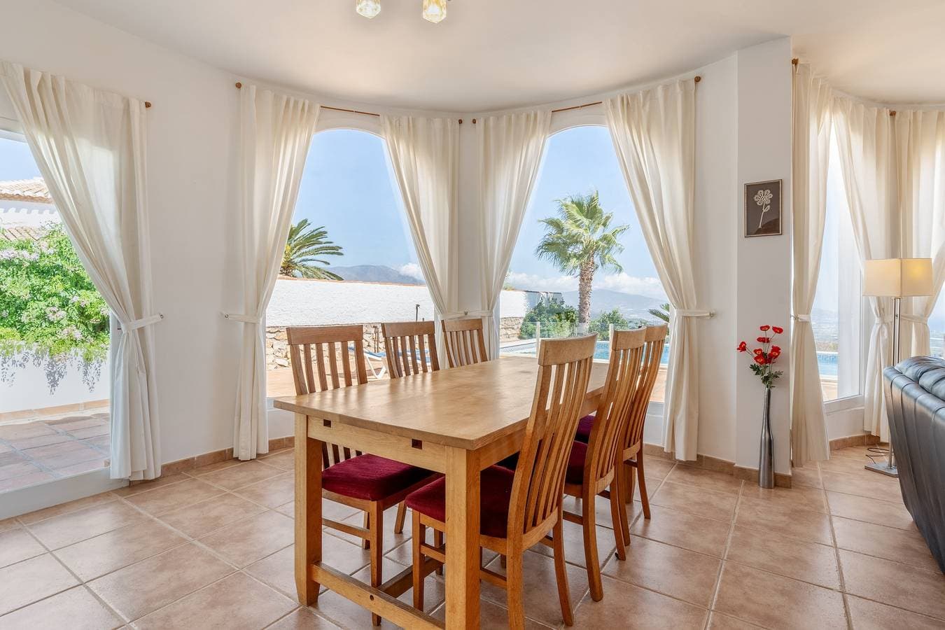 Foto 6 von 32: Villa 'Las Brisas' mit Meerblick, WLAN und Klimaanlage