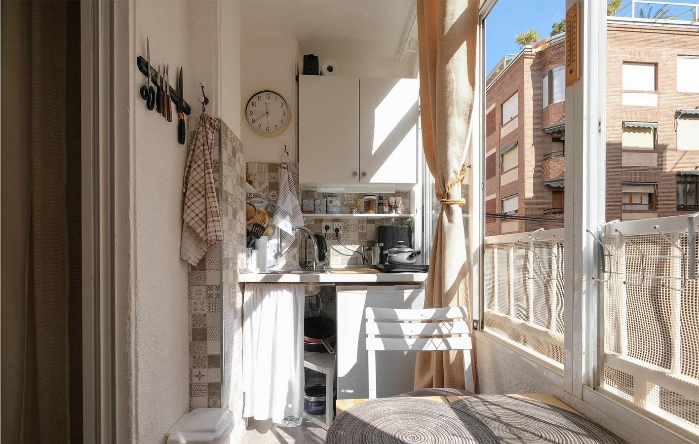 Foto 9 von 14: Appartement am Strand mit AC und Terrasse