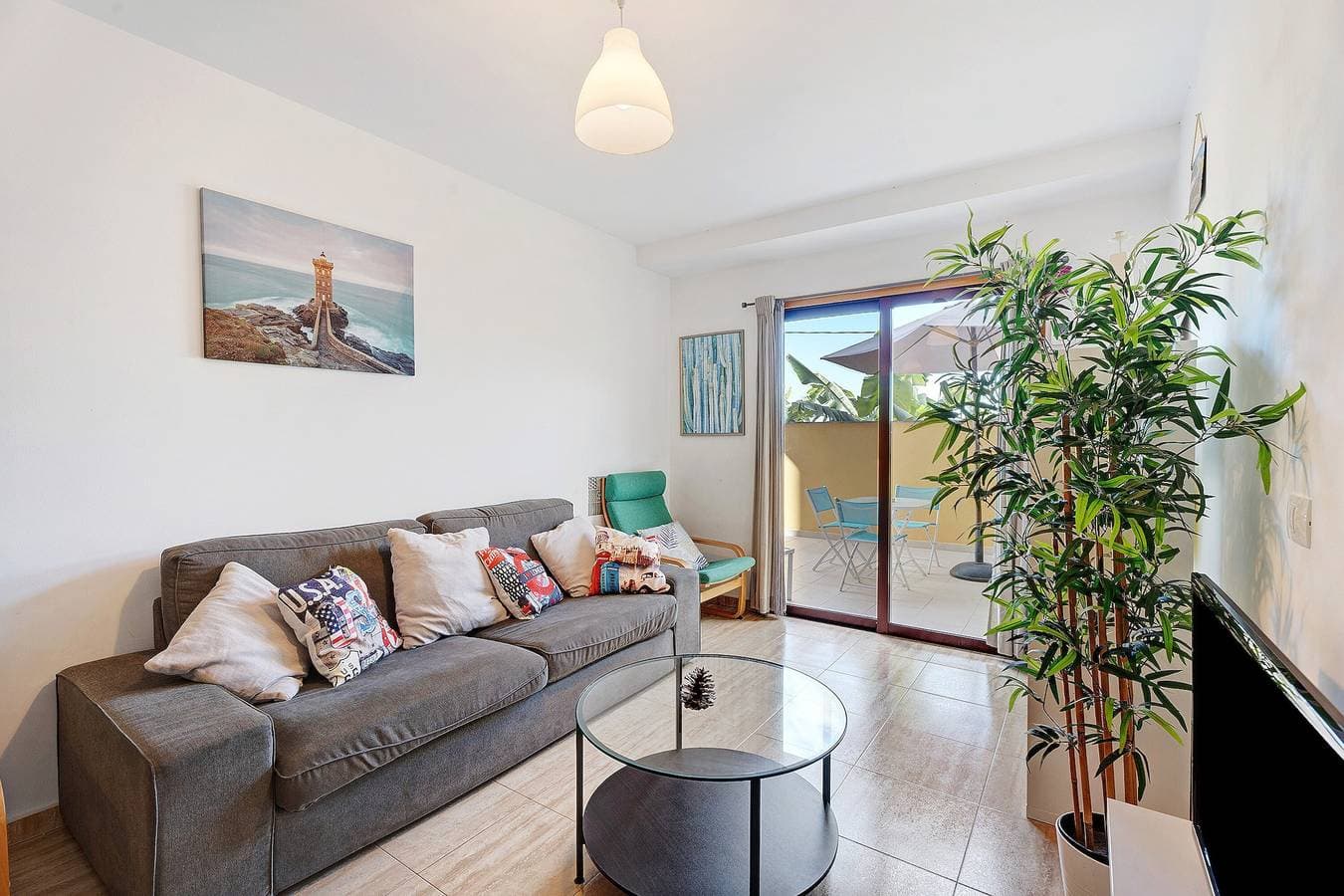 Foto 5 von 28: Casa „Tazacorte“ mit Meerblick, Gemeinschaftspool und WLAN