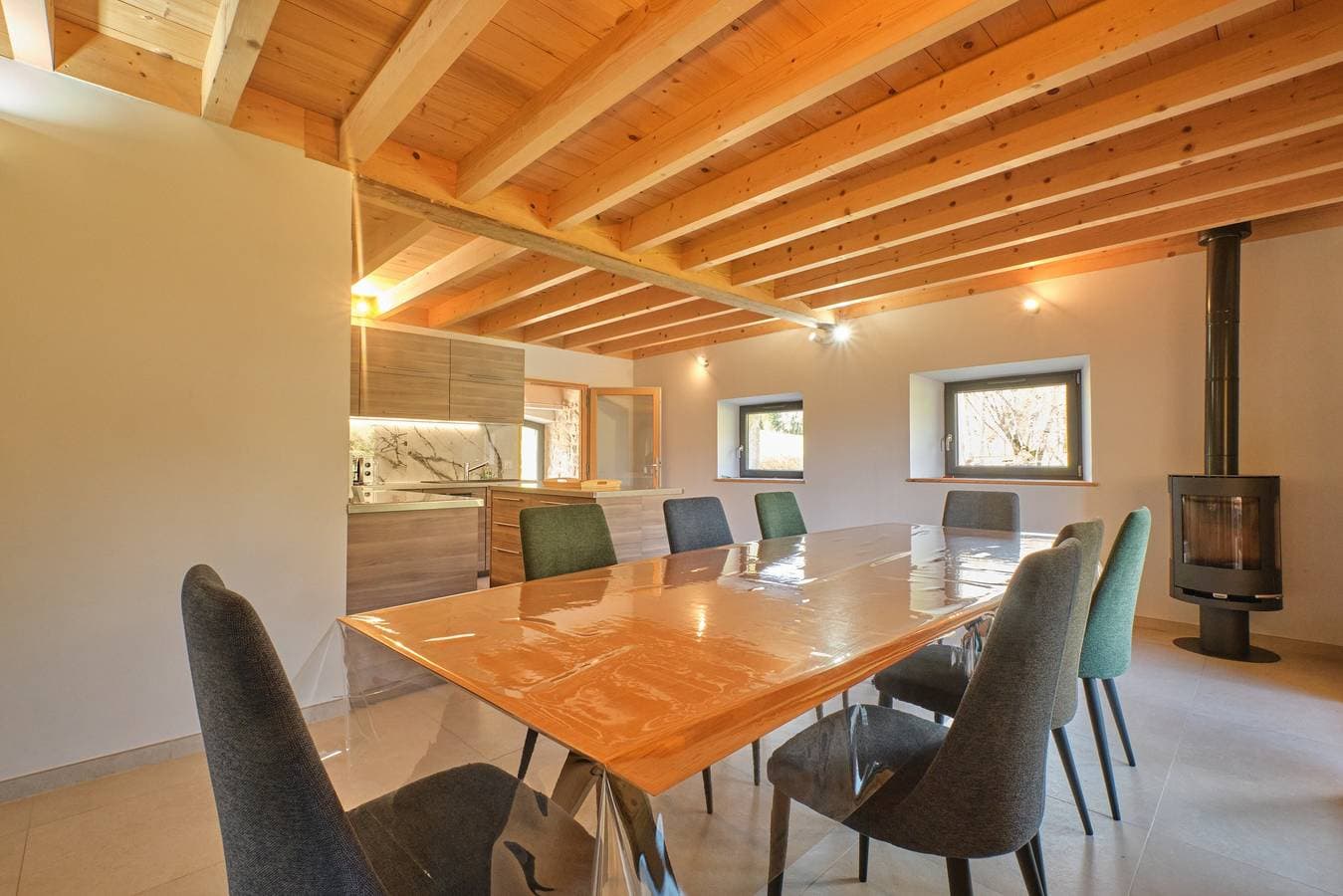 Foto 9 von 39: Chalet 'Les 3 Som' mit Bergblick, privater Terrasse und Wi-Fi