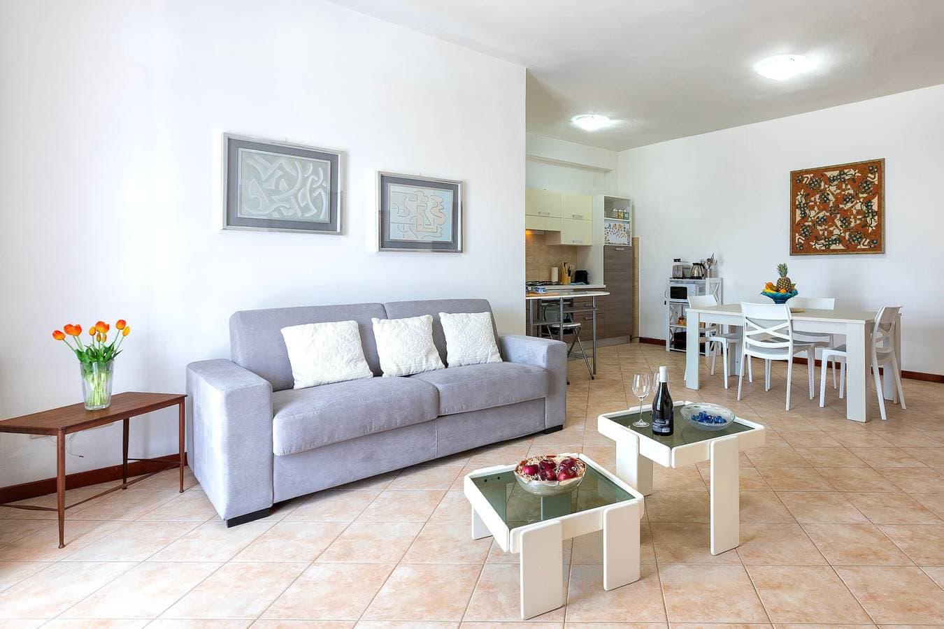 Foto 7 von 28: Ferienwohnung 'Fiordaliso' mit Meerblick, Wi-Fi und Klimaanlage