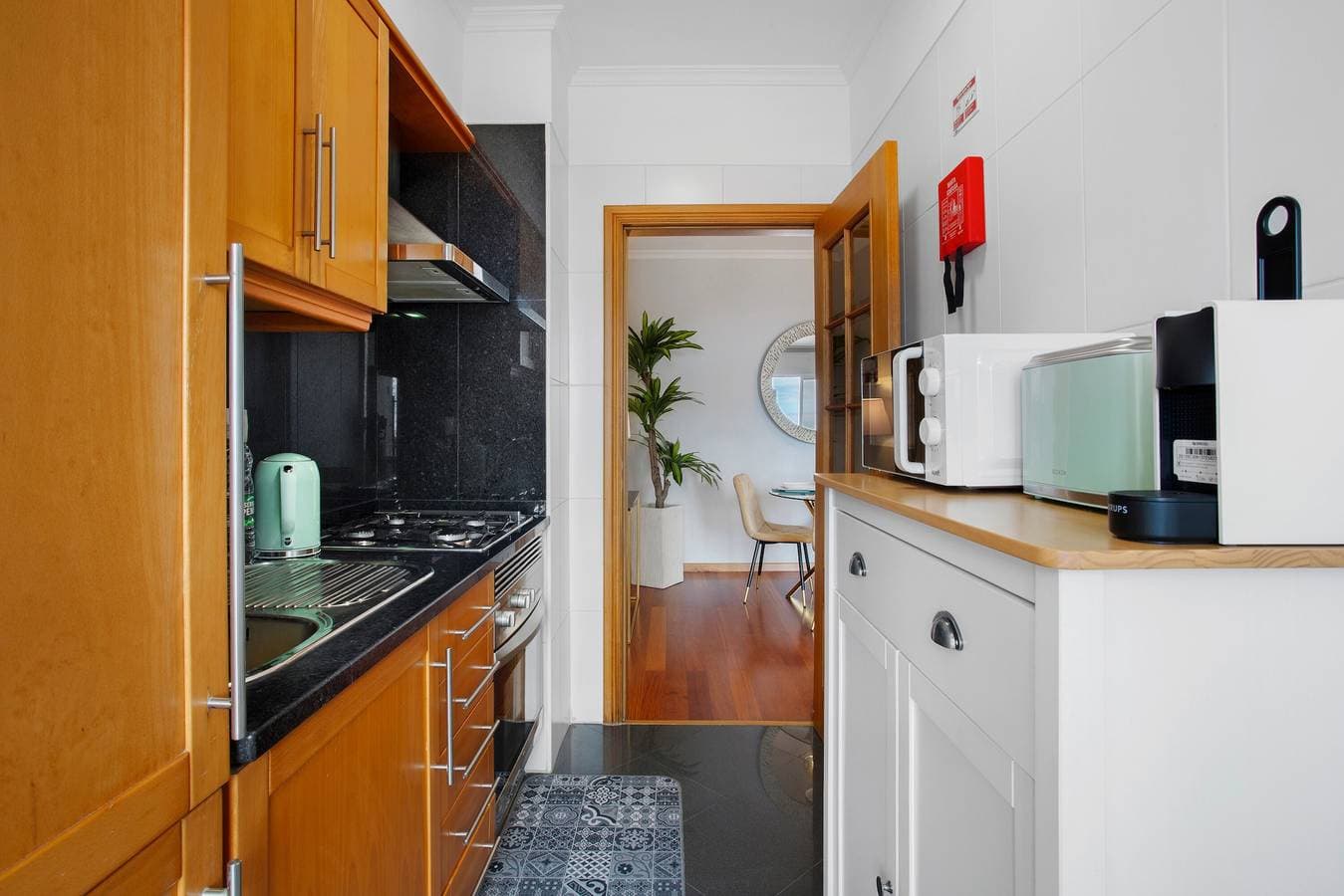 Foto 7 von 20: Apartment 'Ti Clara View' mit Meerblick, Balkon und WLAN