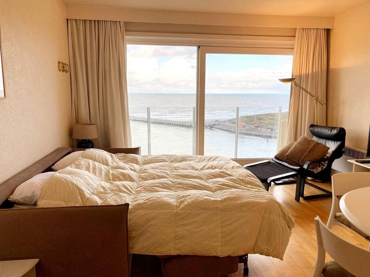 Foto 3 von 39: Studio in Nieuwpoort mit atemberaubendem Meerblick