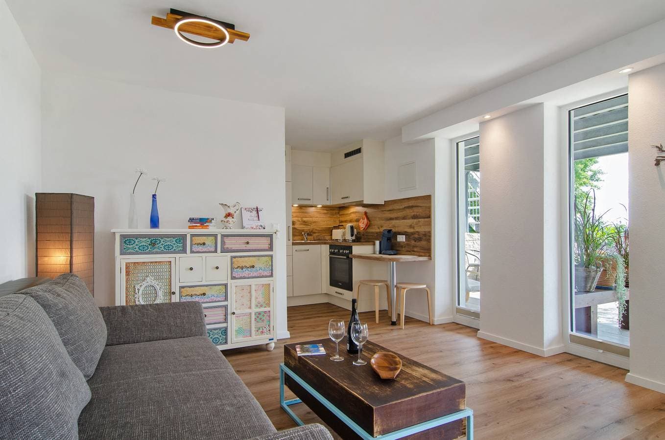 Foto 5 von 29: Ferienwohnung '1' mit gemeinsamer Terrasse, gemeinsamem Garten und WLAN