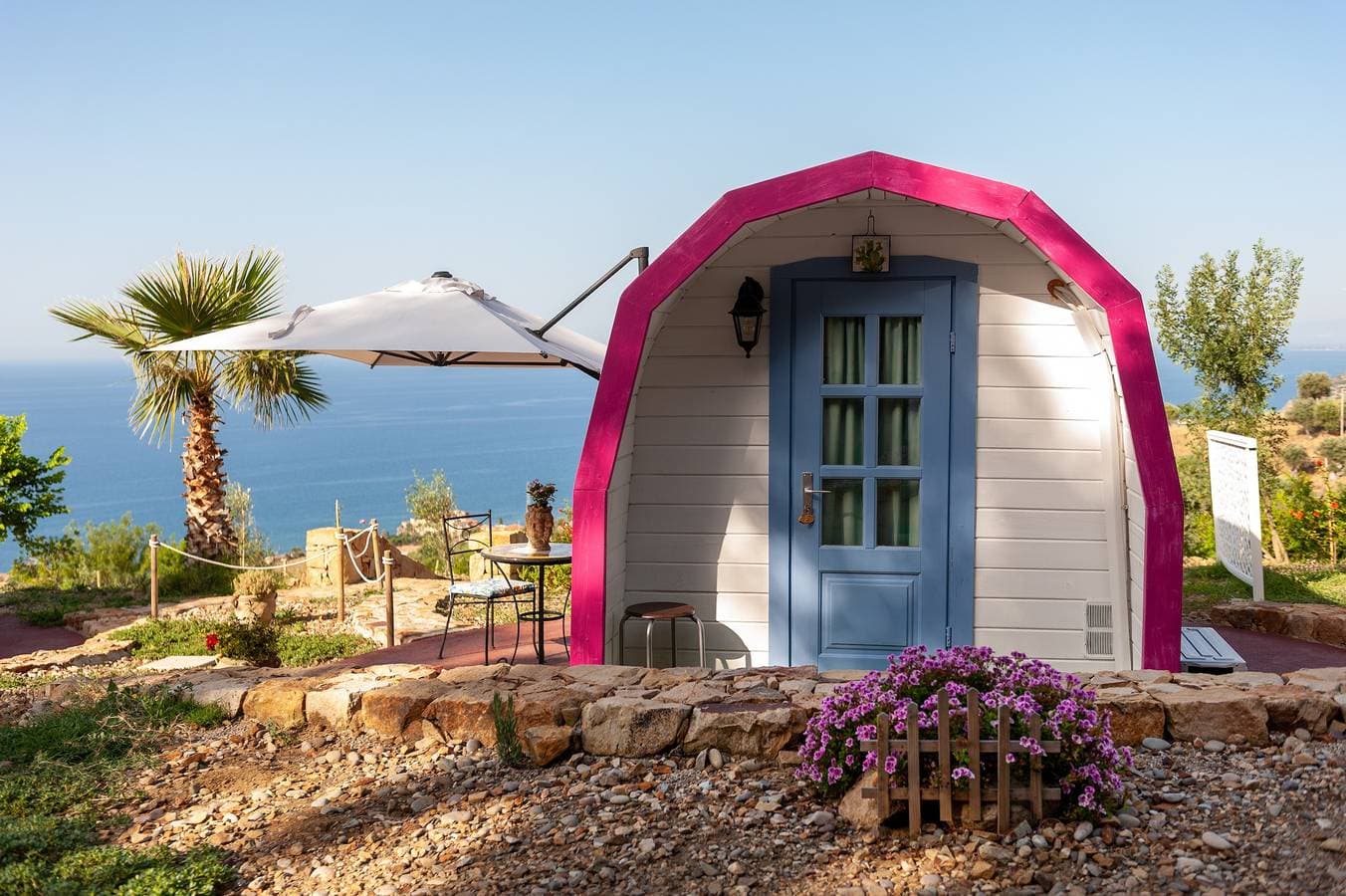 Foto 3 von 25: Glamping „Melograno“ mit Meerblick, WLAN und Klimaanlage