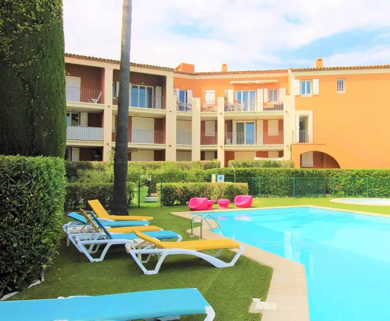 Foto 13 von 17: Apartment T3 mit Pool und herrlicher Aussicht – Port Cogolin