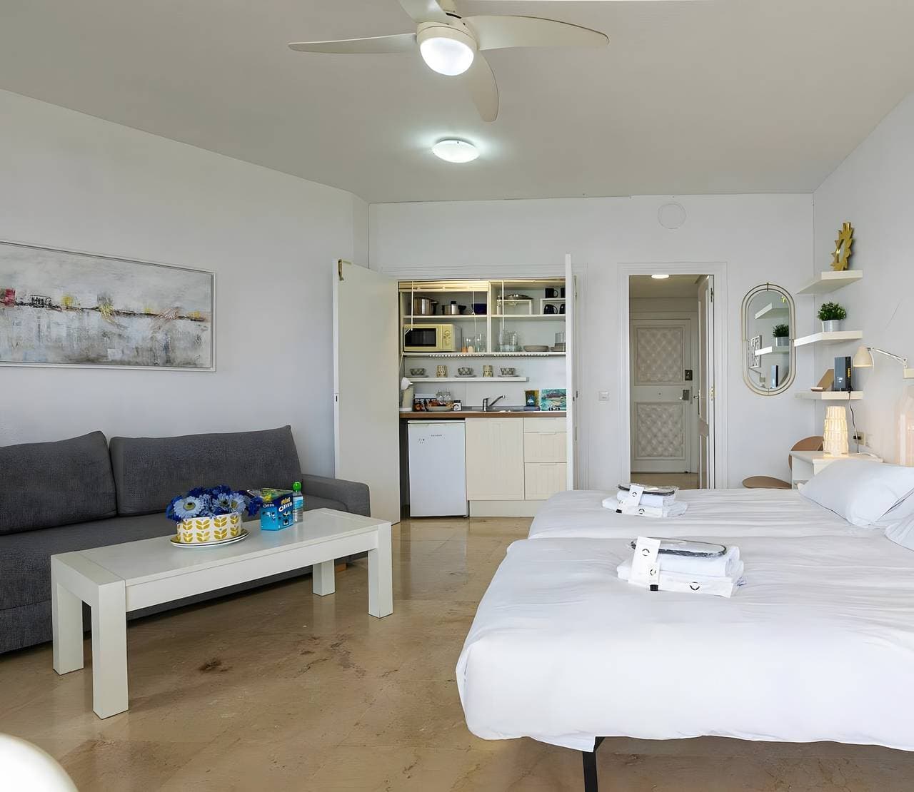 Foto 9 von 37: Apartment 'Castillo Santa Clara' mit Meerblick, WLAN und Klimaanlage