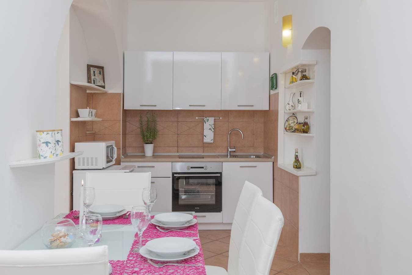Foto 6 von 20: 2-Zimmer-Ferienwohnung mit Terrasse und Meerblick Baska Voda, Makarska -a