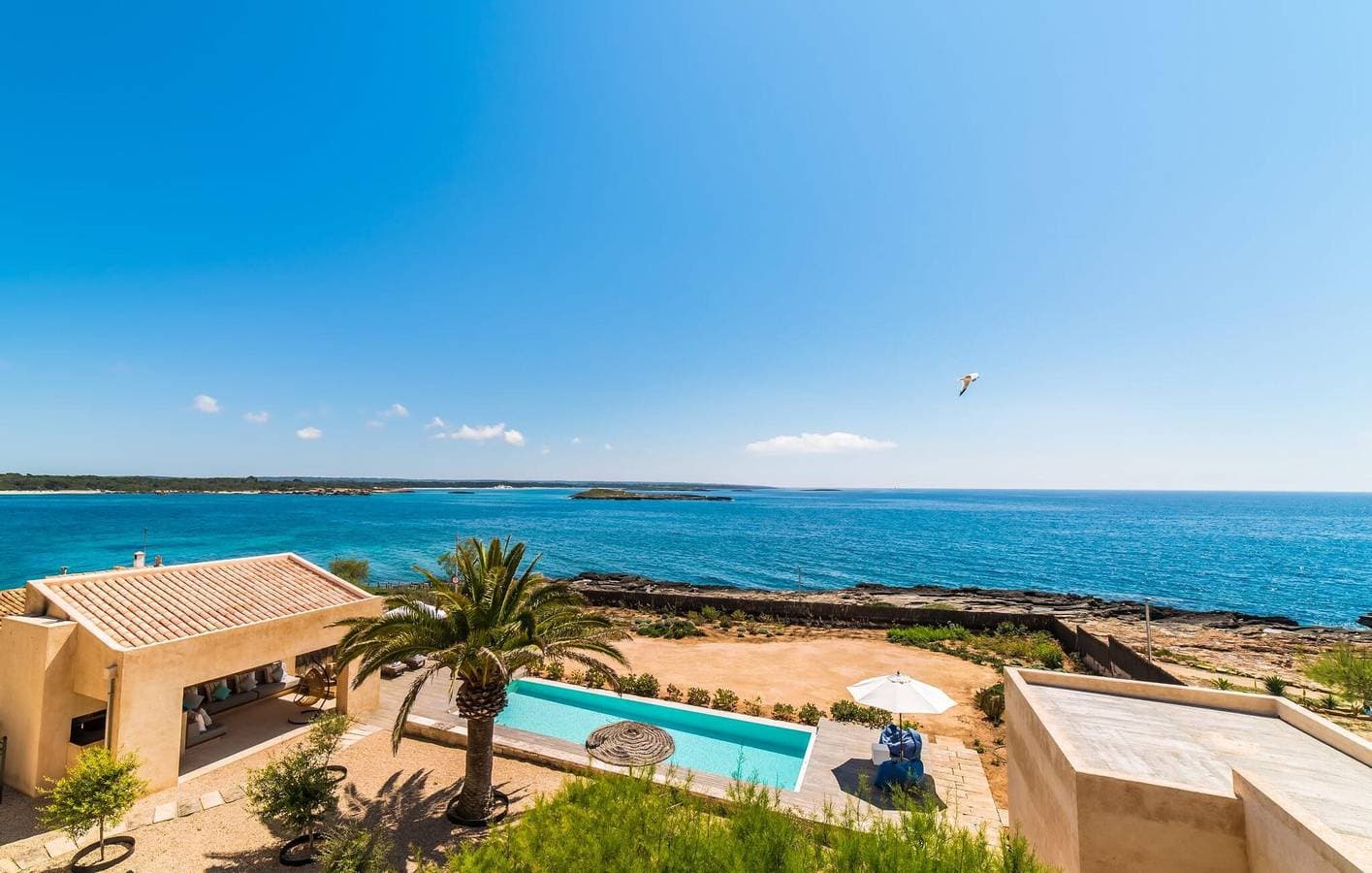 Foto 2 von 51: Apartment mit Meerblick, Pool, Terrasse und AC 2 km von Playa Es Pregons entfernt
