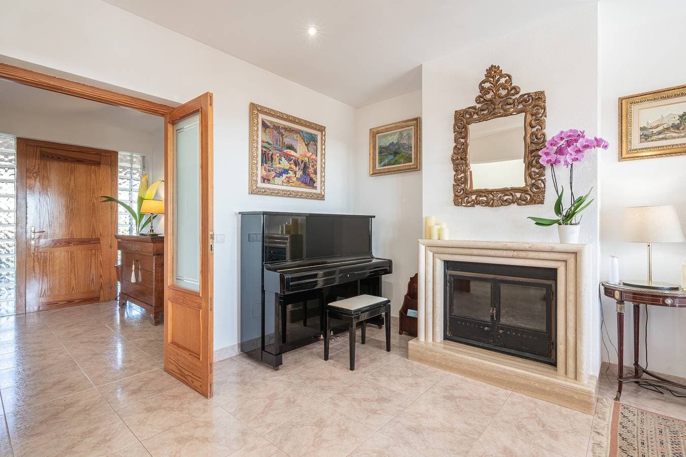 Foto 8 von 27: Villa "Vista Mar y Tierra" mit Meerblick, Pool, Garten, Klimaanlage und WLAN