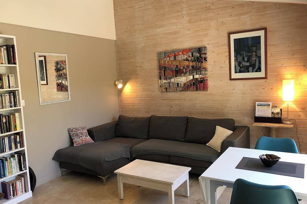 Foto 7 von 30: L'Orée de l'Eure Wohnung, Garten, privater Pool in Uzès