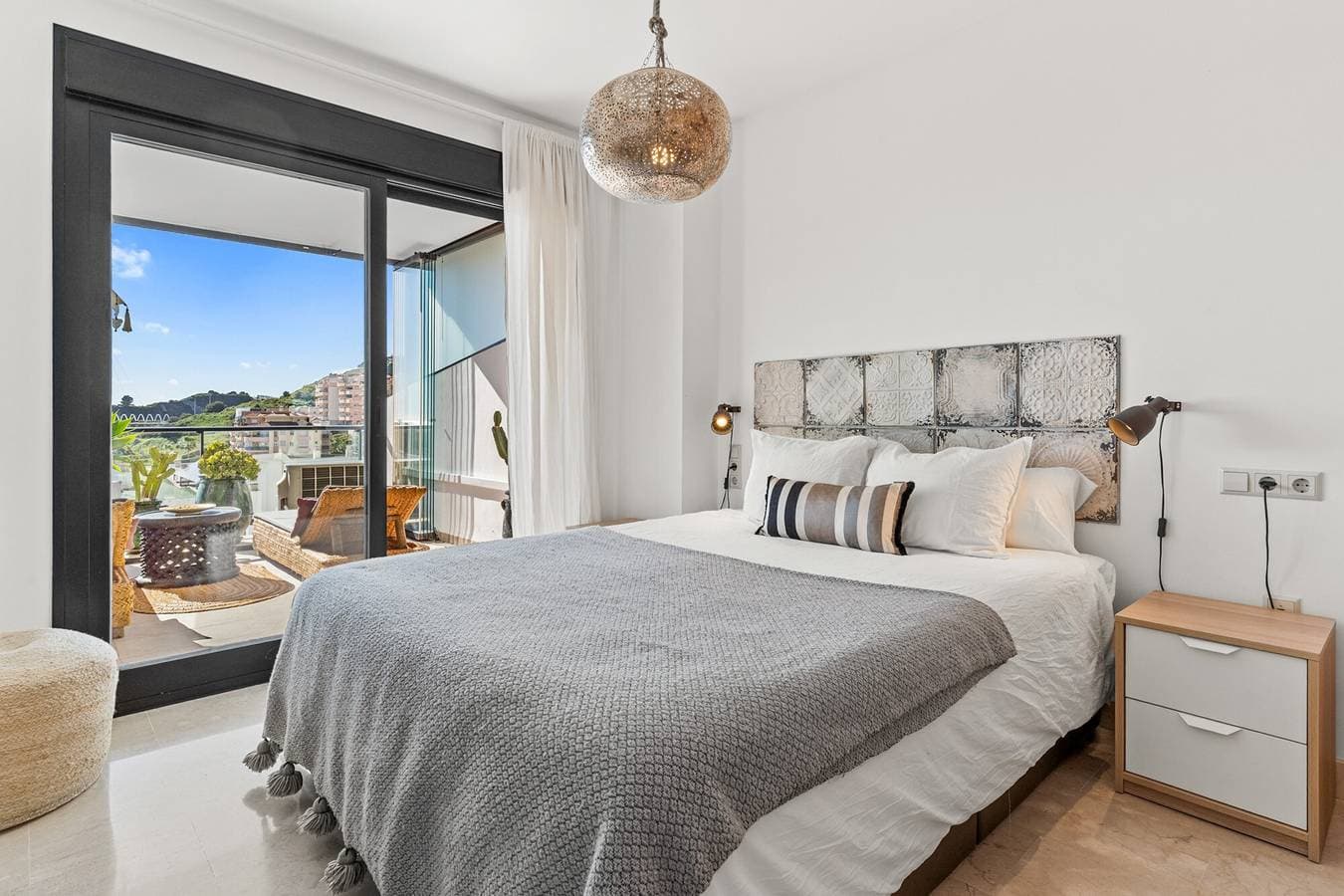 Foto 10 von 22: Apartment 'Scandi Style Sea View A113' mit Meerblick, WLAN und Klimaanlage