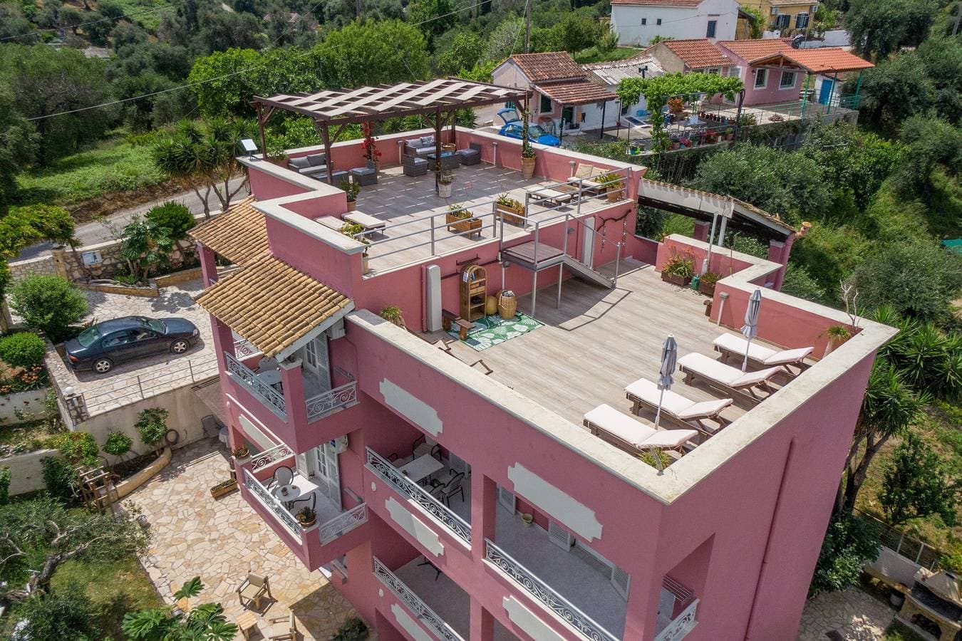 Foto 13 von 36: Einzimmerapartment 'Standard' mit Meerblick, WLAN und Klimaanlage