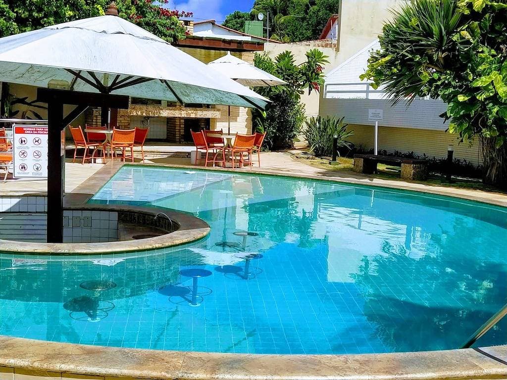 Foto 6 von 33: Cozy apartment with views of Morro do Careca.