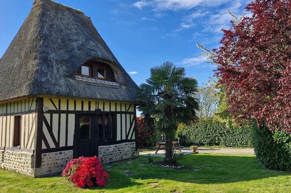 Foto 8 von 23: Gîte Vanille für 2–3 Personen, nahe Honfleur mit Pool
