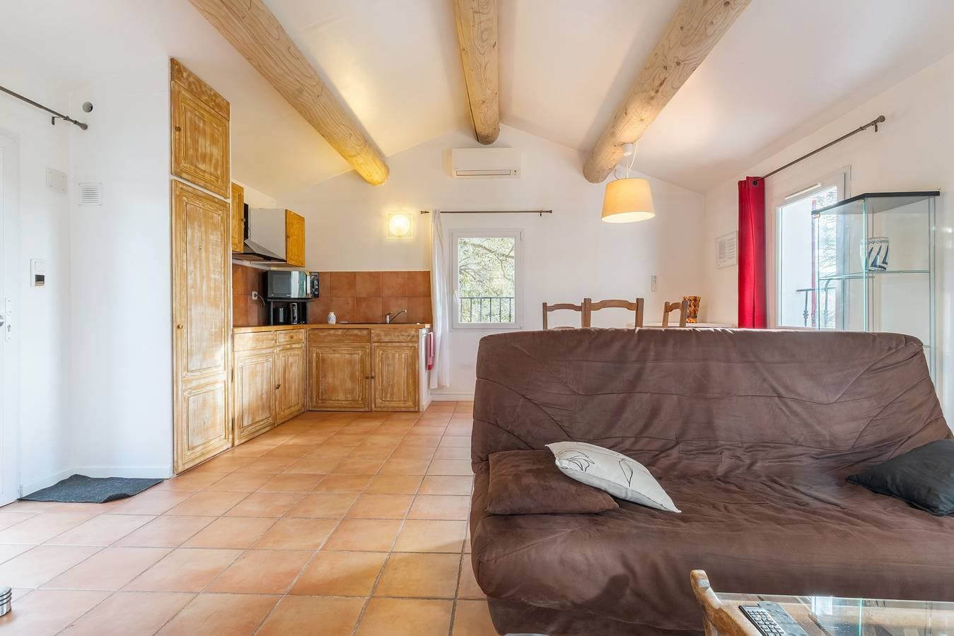 Foto 9 von 20: Ferienhaus 'Lou Jas Dé Raféou - Gîte Raphaël' mit Bergblick, WLAN und Klimaanlage