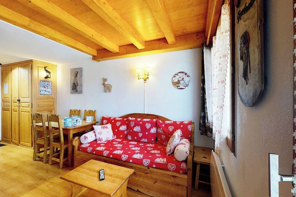 Maisonette, 2 Zimmer + Hütte in Tignes, Ski-in-Ski-out, Familienviertel 1