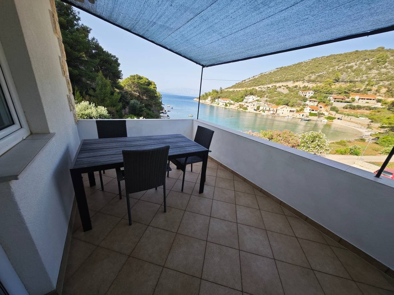 1-Zimmer-Ferienwohnung am Strand Bucht Prapatna (Hvar) -d 1