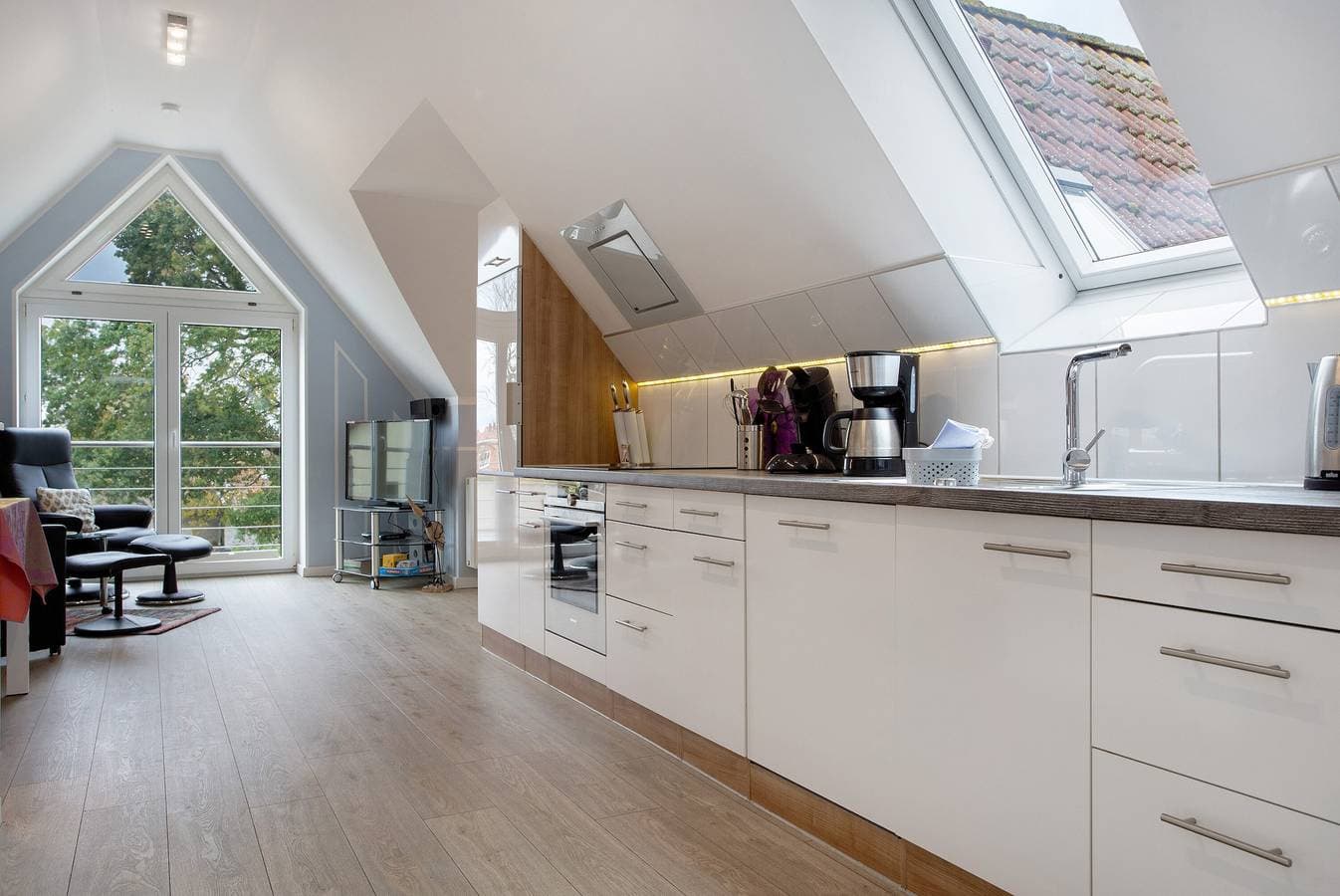 Foto 3 von 24: Ferienwohnung 'Bäckerhus - Ferienwohnung 4' mit Privatterrasse, Gemeinschaftsgarten und Wi-Fi